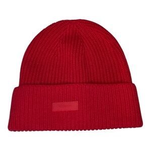 Athleta Red Beanie